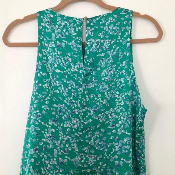Banana Republic Floral Print Dress Sz 14 - Picture 5 of 6